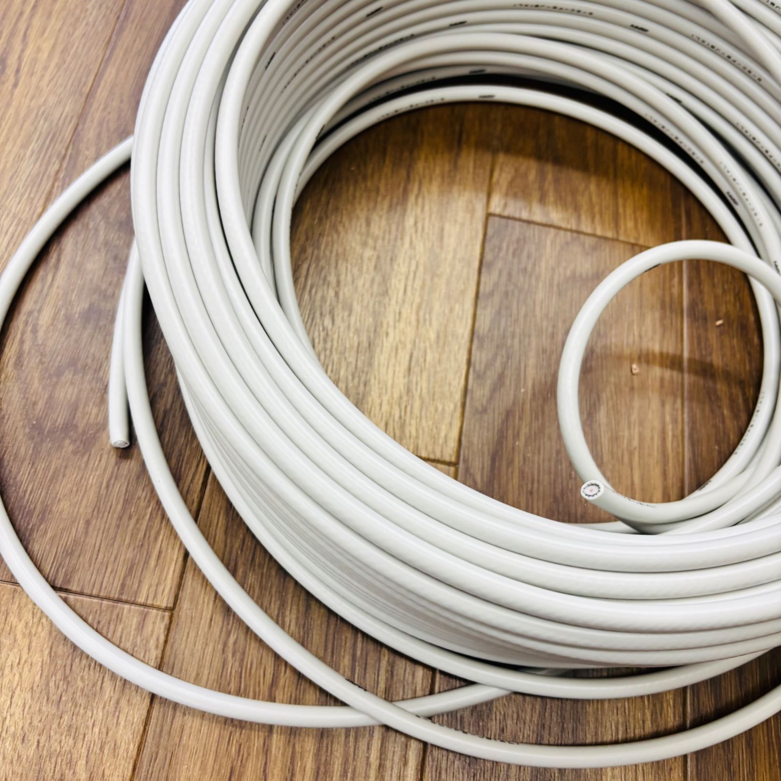 使いかけ×2セット JAPPY 四国電線 S-5C-FB-JB(AL) 同軸ケーブル 【中古