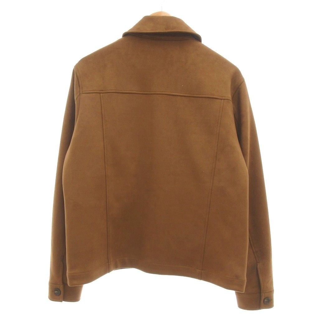 ザラ ZARA フェイクスエード トラッカージャケット オーバーシャツ S