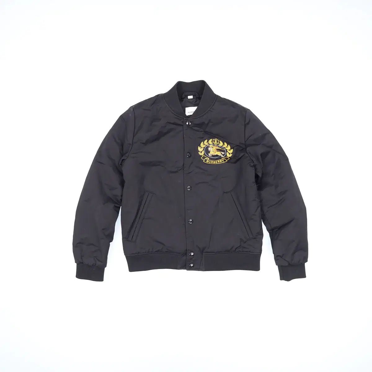 12Y 新モデル バーバリー キッズ レディース ブラック ブルゾン