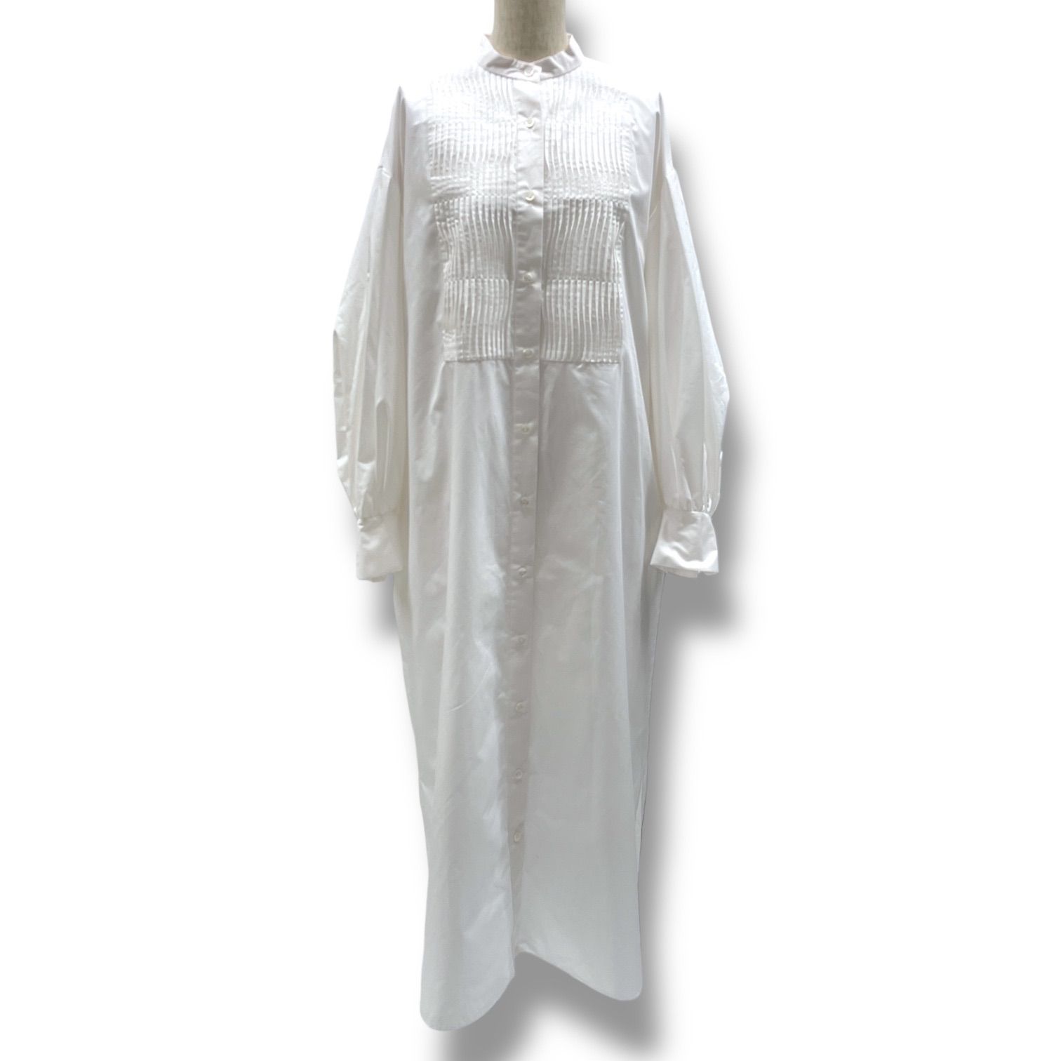 ADORE アドーア クリアコットンワンピース ペチコート付き シャツ  