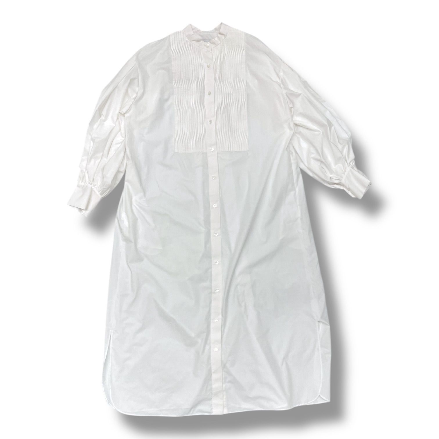 ADORE アドーア クリアコットンワンピース ペチコート付き シャツ  