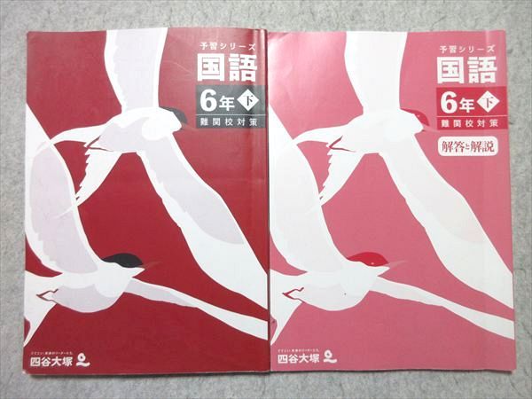 四谷大塚 国語 6年 テキスト 四谷大塚 小6 予習シリーズ 国語 下 難関校対策 440618-2 2023 018S2B