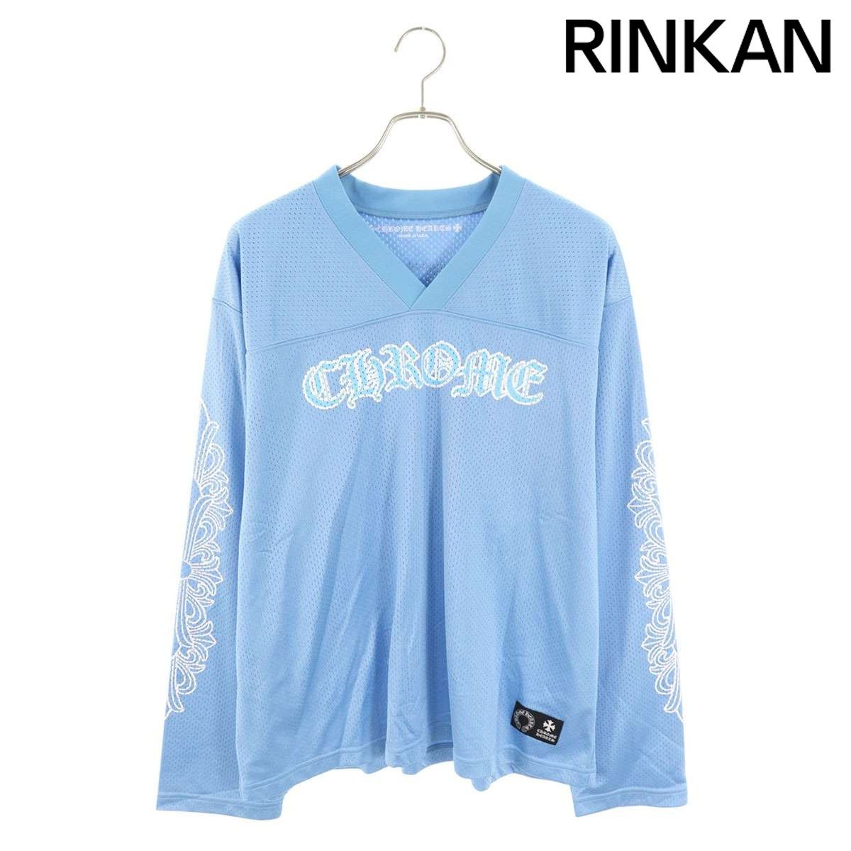 クロムハーツ MESH WARM UP JERSEY CHプリントメッシュ長袖カットソー