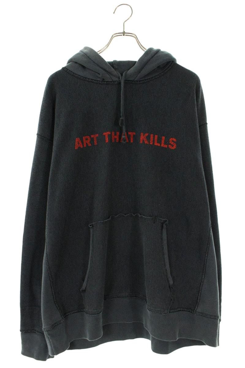 ギャラリーデプト リバーシブル ART THAT KILLSパーカー メンズ XL