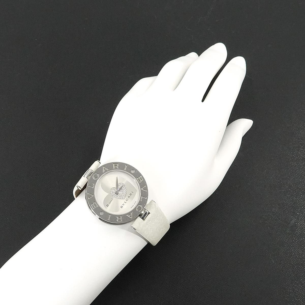 ブルガリ BVLGARI ビーゼロワン ダブルハート BZ35S レディース 腕時計 