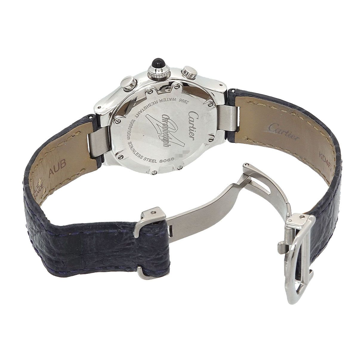 カルティエ マスト21 クロノスカフ ヴァンティアン クロノグラフ 電池交換済 カルティエ マスト21 クロノスカフ ヴァンティアン クロノグラフ 電池