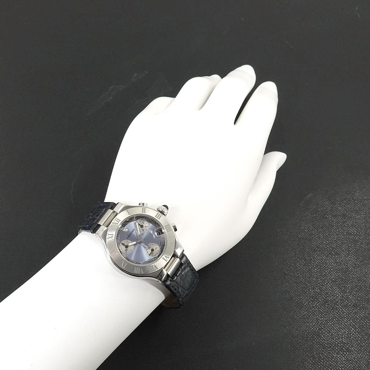 カルティエ Cartier マスト21 クロノスカフ ヴァンティアン W1020013