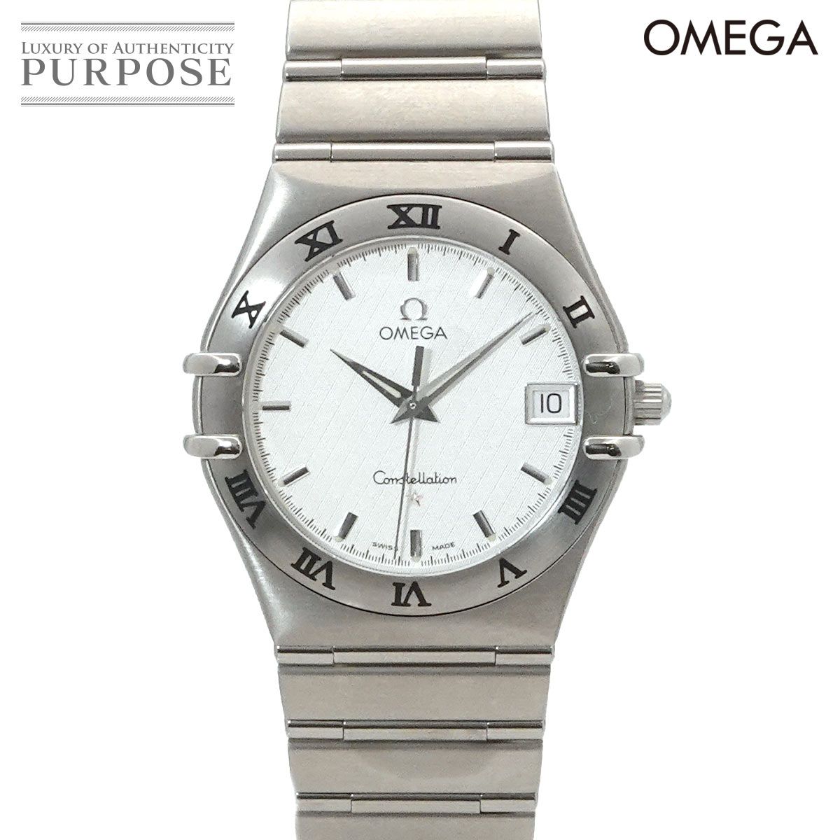 OMEGA 時計　メンズ　コンステレーション　デイト　シルバー 新品 同様 オメガ OMEGA コンステレーション 1512 30 メンズ 腕時計