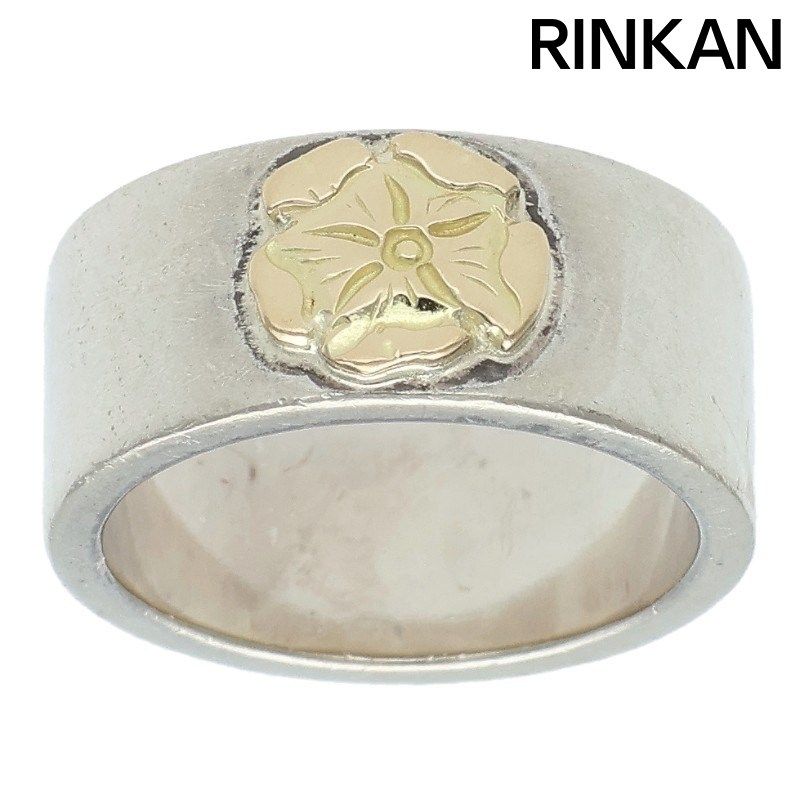 ゴローズ平打ちリング ゴローズ goro's [特注][希少][OLD]平打ちリング(7号)※ネーム入り※使用