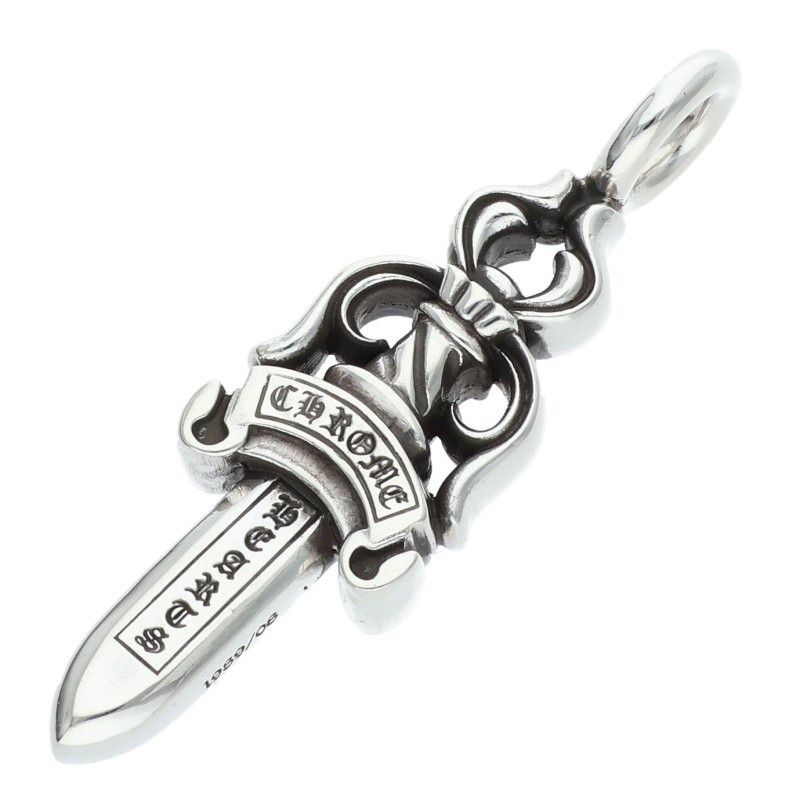 クロムハーツ DOUBLE DAGGER/ダブルダガー ペンダント/シルバー