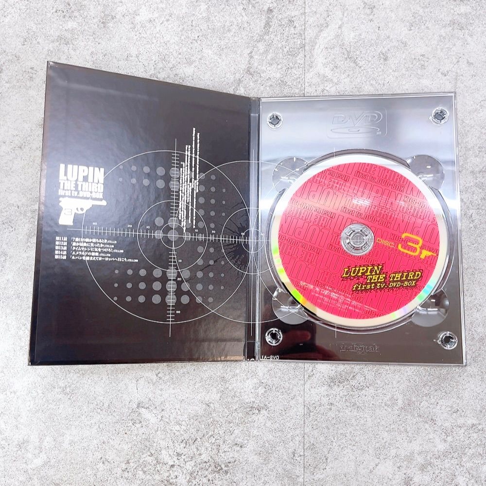 H-581 ルパン三世 THE THIRD first tv DVD-BOX 全5巻セット アニメDVD