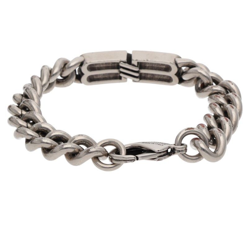 グルメットブレスレット Bb Icon バレンシアガ チェーンブレスレット 22AW】BALENCIAGA BB Icon Gourmette ブレスレット チェーン