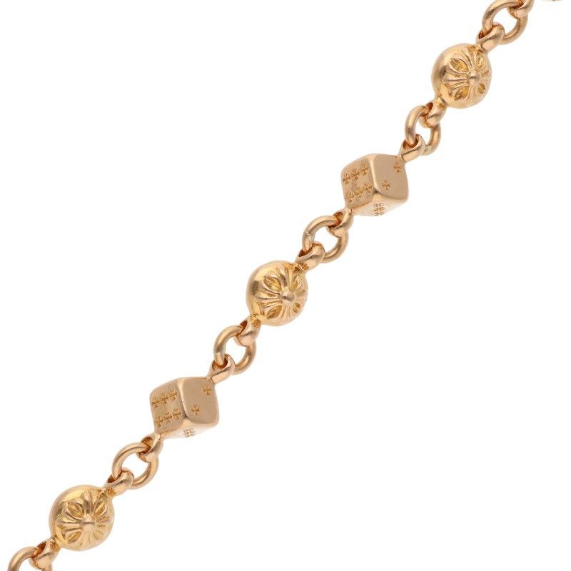 クロムハーツ 22K DICE NO1 CRSBL/ダイスクロスボール ゴールド