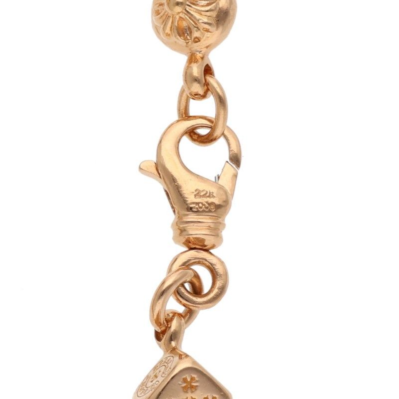 クロムハーツ 22K DICE NO1 CRSBL/ダイスクロスボール ゴールド