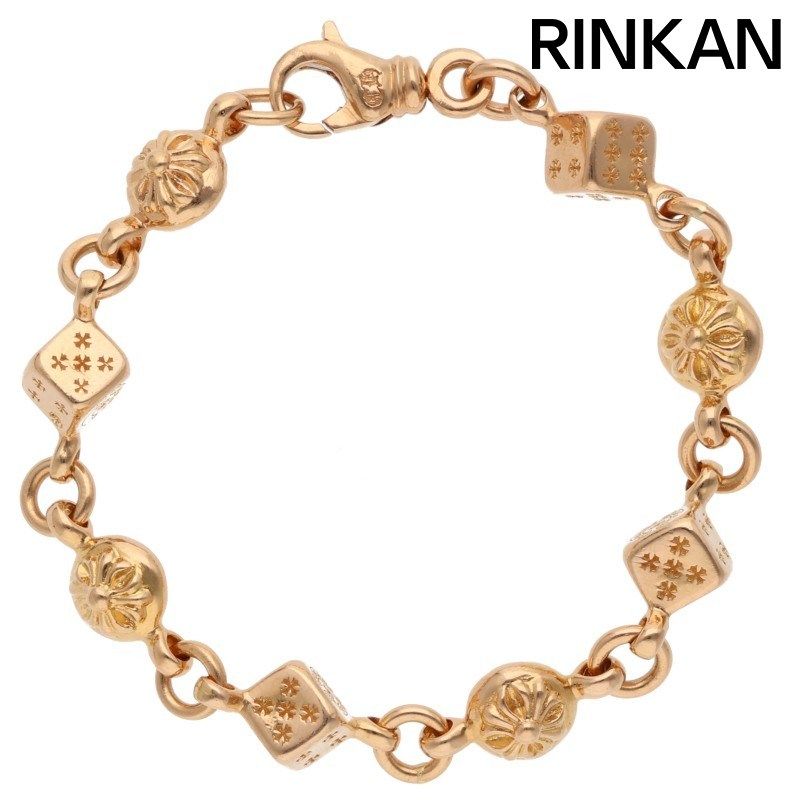 クロムハーツDICE NO1 CRSBLブレスレット。 CHROME HEARTS（クロムハーツ） DICE NO1 CRSBL ダイスクロスボール