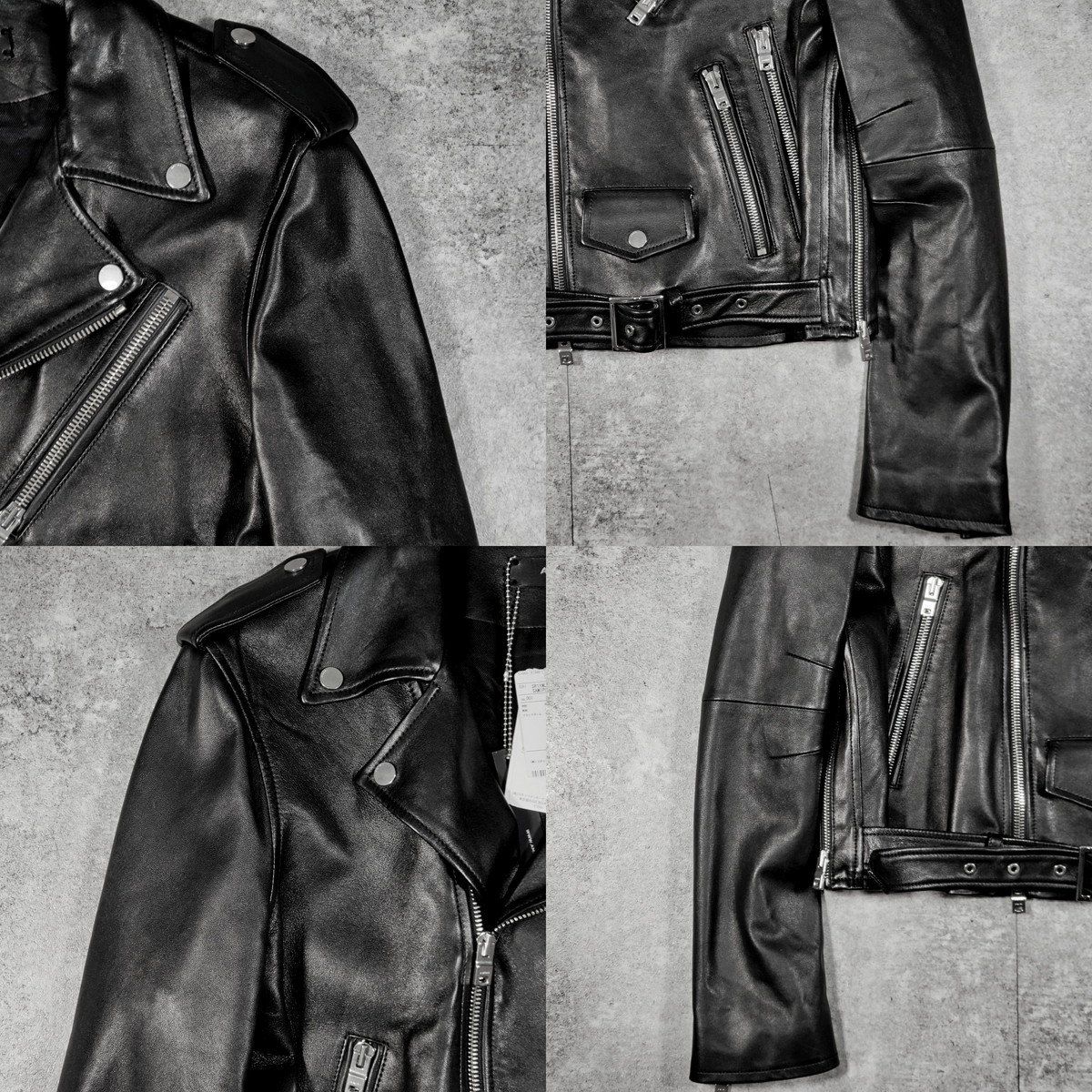 AMIRI アミリ Leather Double Riders Jacket ダブルライダース