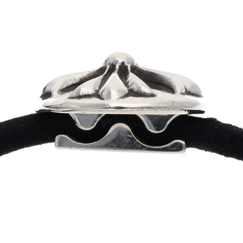 クロムハーツ HAIRBAND/クロスボールボタンヘアゴム シルバーコンチョ