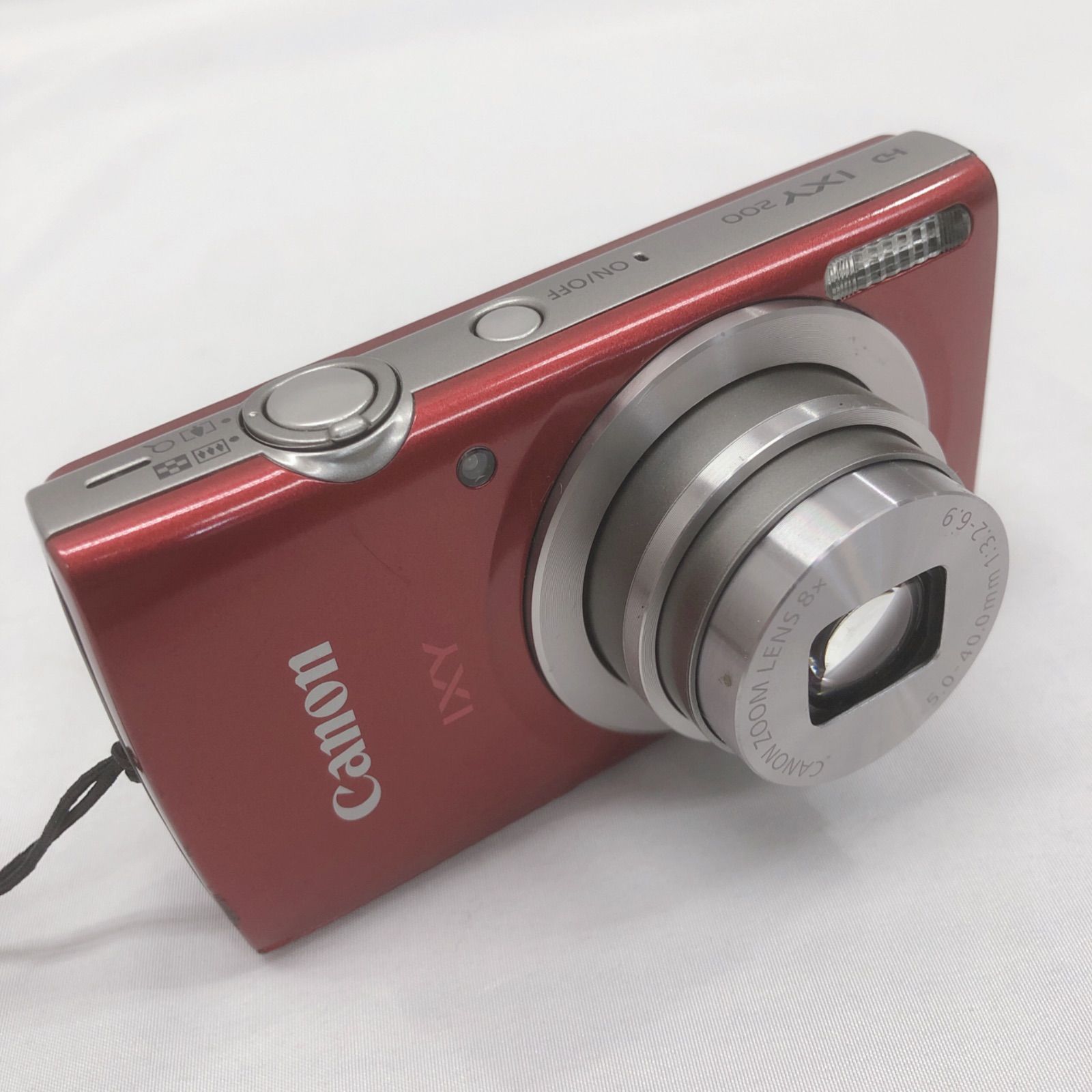 Canon IXY200 デジタルカメラ レッド【ジャンク品】 - メルカリ