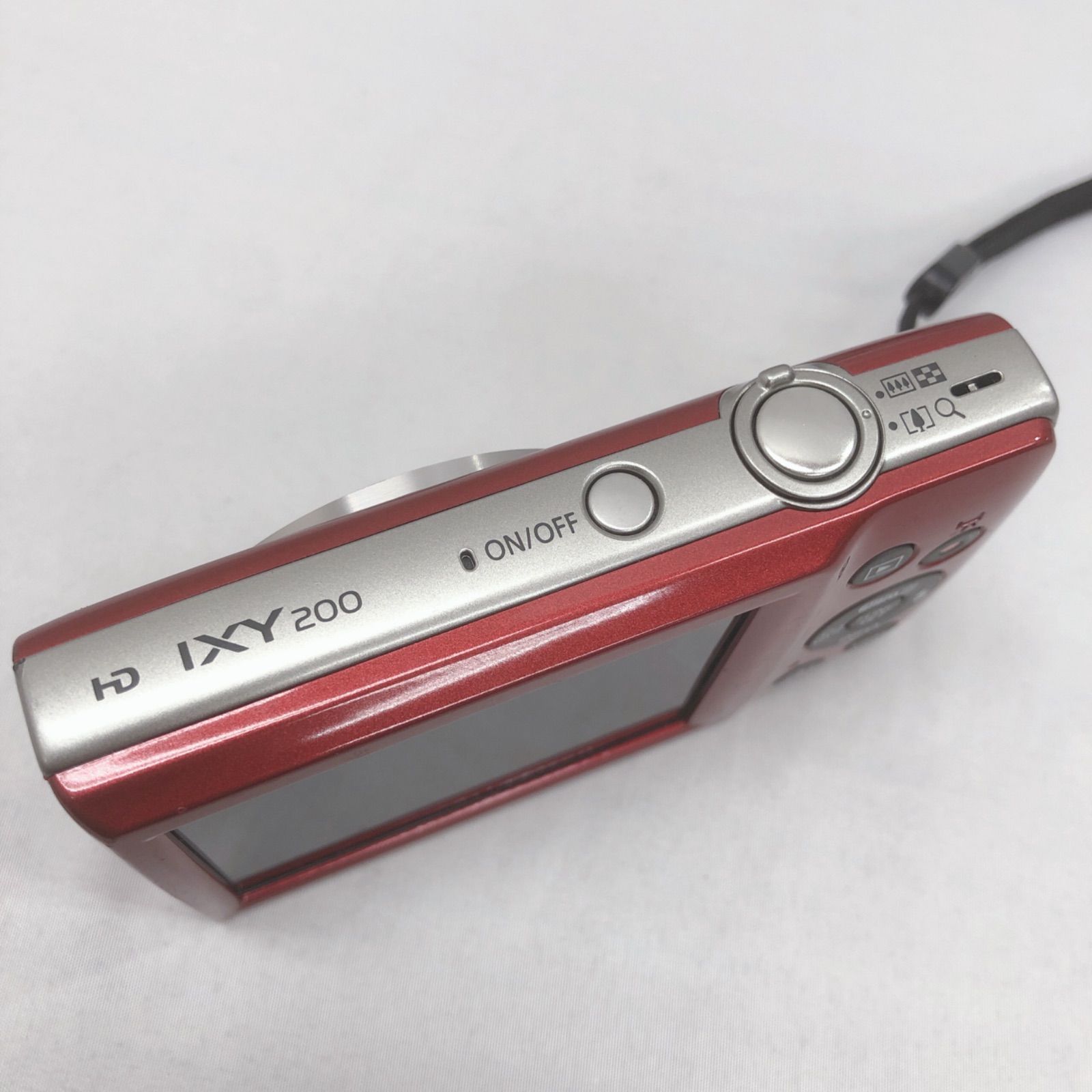 Canon IXY200 デジタルカメラ レッド【ジャンク品】 - メルカリ