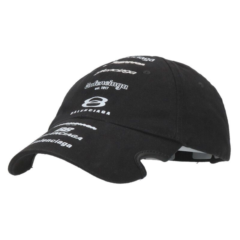 バレンシアガ 723757 410B2 ロゴバイザーキャップ メンズ L - メルカリ