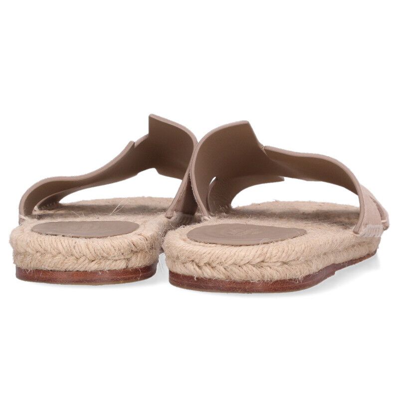 エルメスレザーサンダル（メンズ）エスパドリーユ エルメス エスパドリーユスエードレザーサンダル メンズ 41 - メルカリ