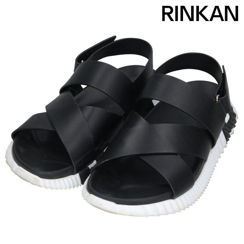 エルメス エレクトリック レザーサンダル メンズ 40 - メルカリ