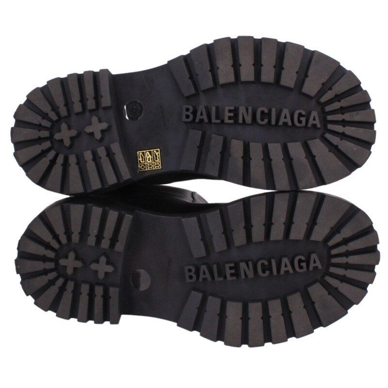 バレンシアガ HUMMER LEATHER BOOTS 712810 ハマーレザーブーツ メンズ