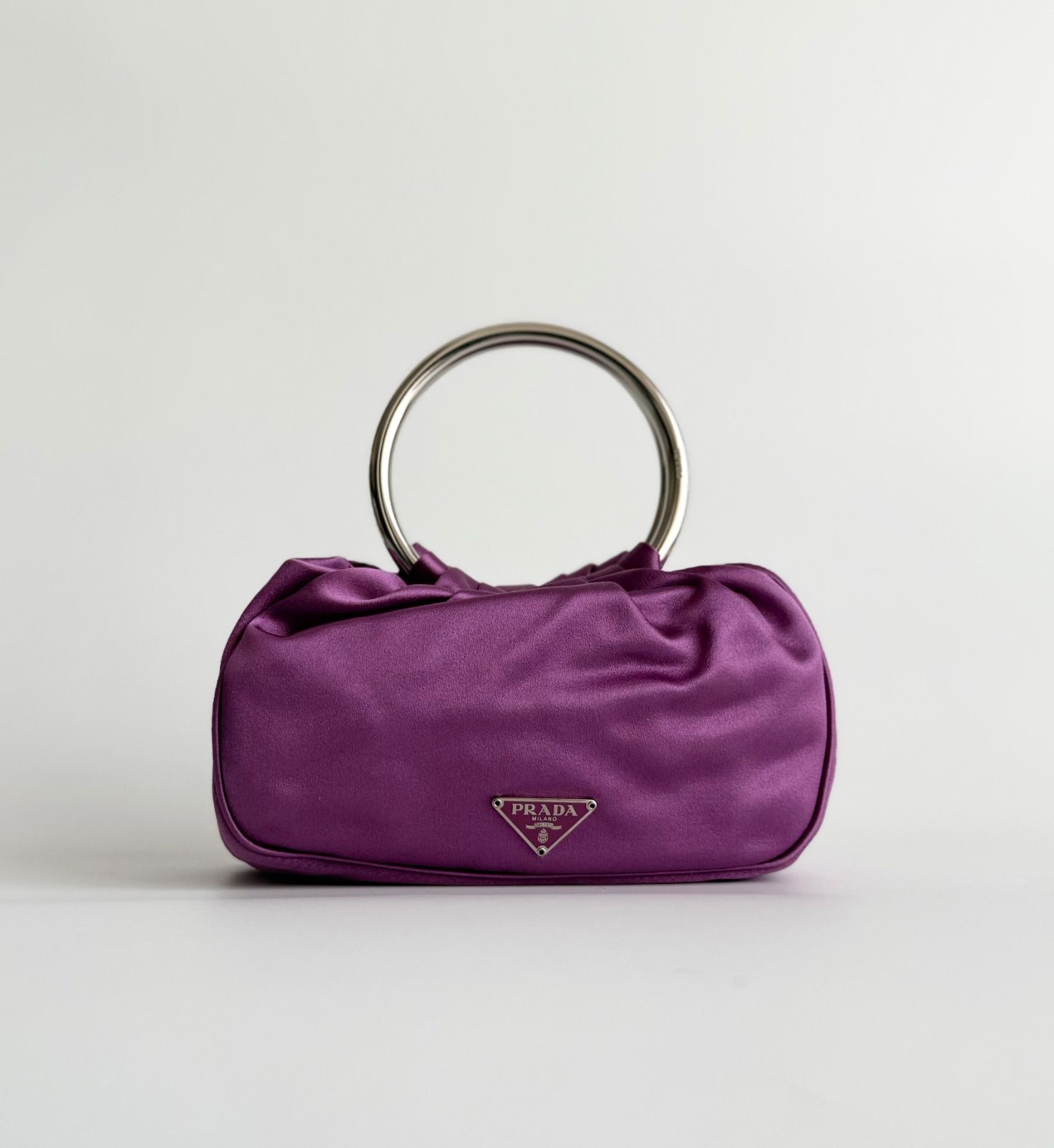 SS2003 PRADA METAL HANDLE HAND BAG オールド プラダ Prada 2003年