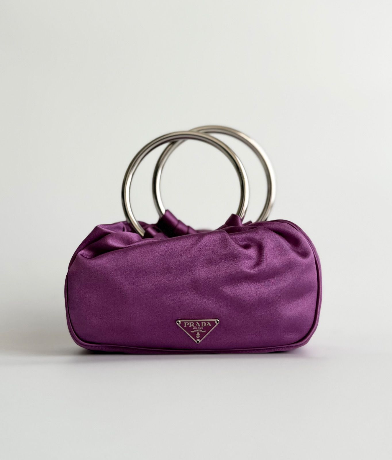 SS2003 PRADA METAL HANDLE HAND BAG オールド プラダ Prada 2003年