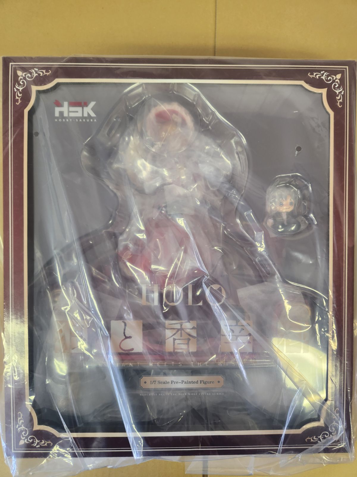 特典 狼と香辛料 ホロ バレンタインVer. 1/7 完成品フィギュア Hobby