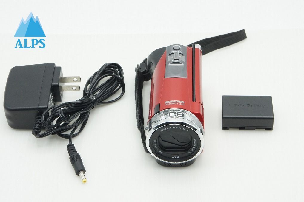 エブリオ　GZ-E750　赤　デジタルビデオカメラ JVC ケンウッド Everio GZ-E750-R デジタルビデオカメラ レッド