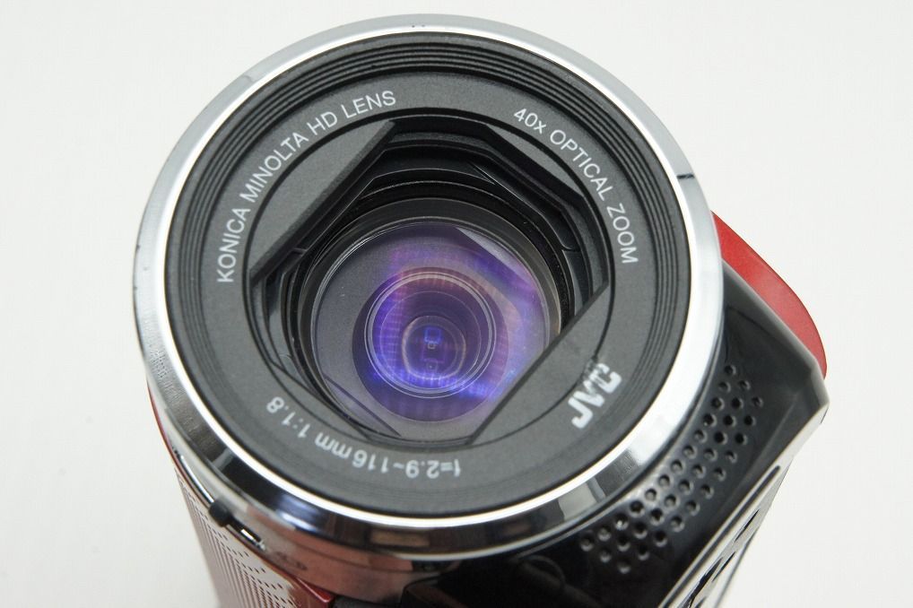 JVC ケンウッド Everio GZ-E750-R デジタルビデオカメラ レッド
