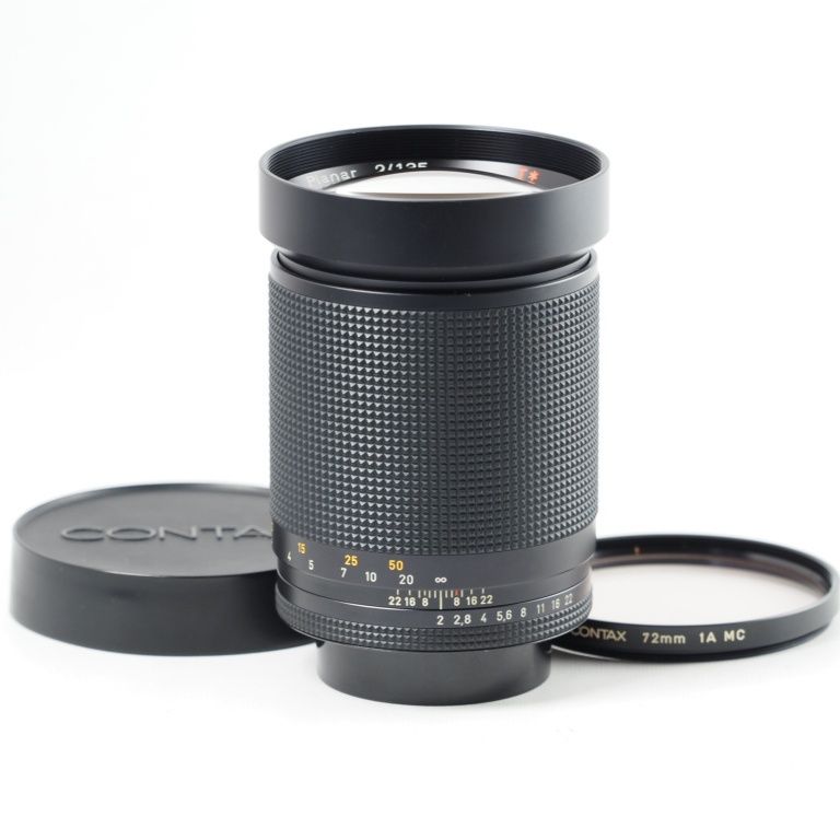 CONTAX Carl Zeiss Planar プラナー T* 135mm F2 AEG コンタックス Y/C