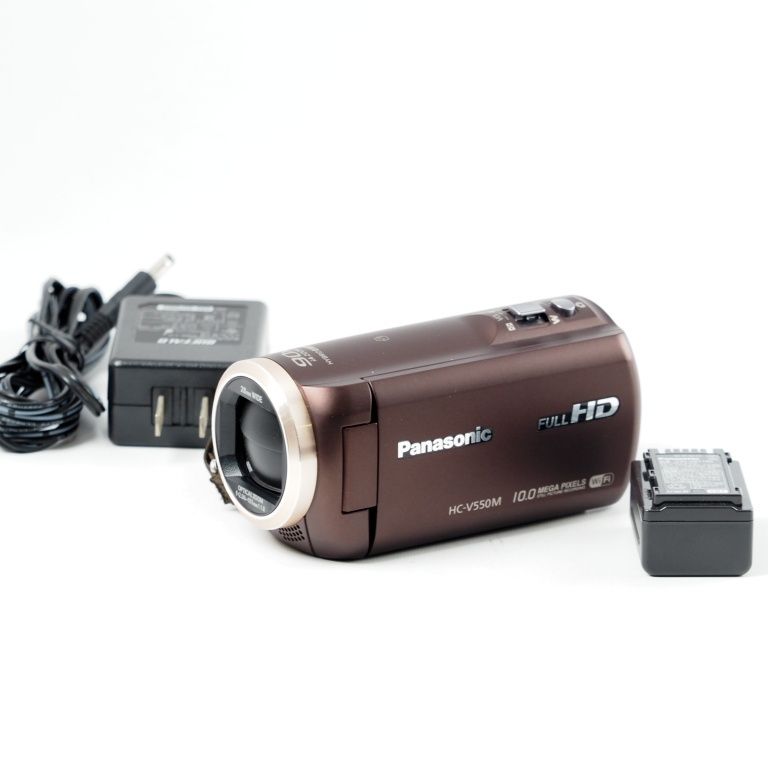 Panasonic HC-V550M-T デジタルハイビジョンビデオカメラ 内蔵メモリー