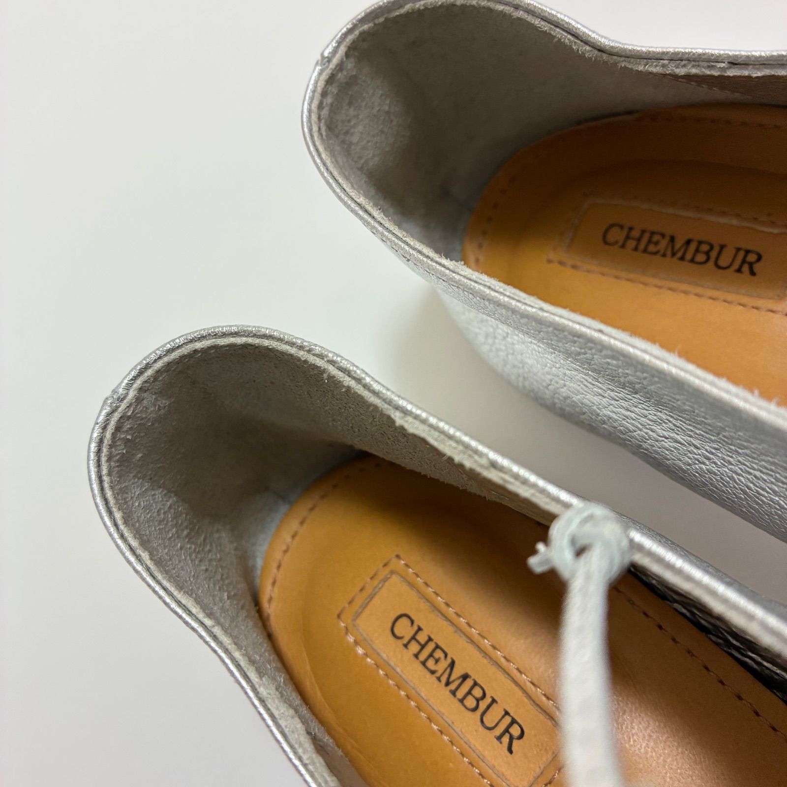 CHEMBUR チェンバー☆SQ STUDS RIBBON スクエアトゥスタッズリボン
