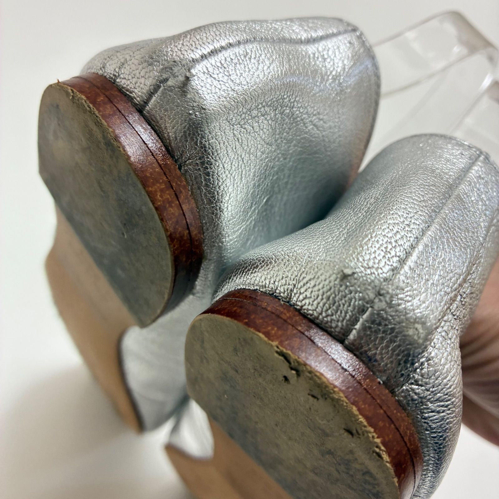 CHEMBUR チェンバー☆SQ STUDS RIBBON スクエアトゥスタッズリボン