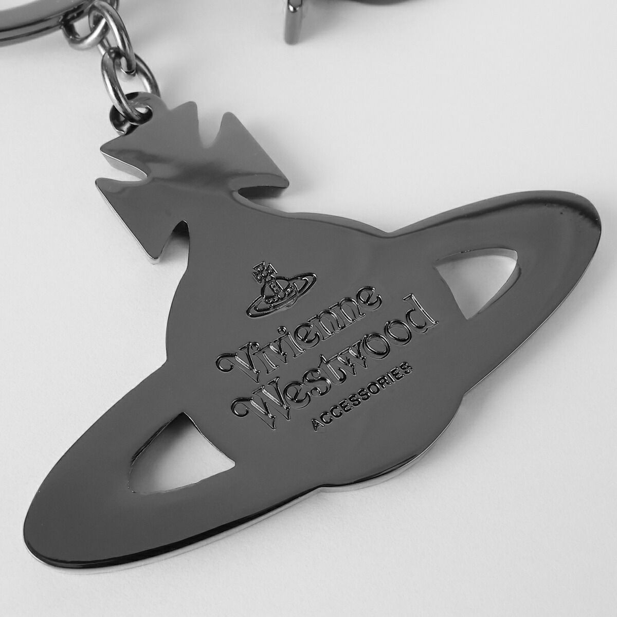 【新品】VIVIENNE WESTWOOD キーホルダー ブラック 入手困難 新品 ヴィヴィアン ウエストウッド Vivienne Westwood キーホルダー