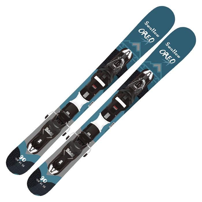 美品 SWALLOW ワイドファンスキー OREO 90 ビンディンSLR 9 スワロー スキー板 SWALLOW OREO 90 + XPRESS 10 GW オレオ ファン
