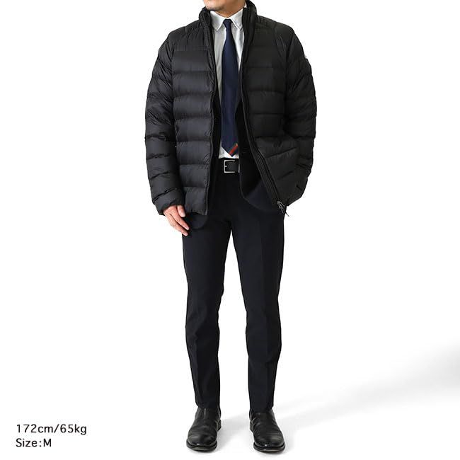 スタンドカラー ライトダウンジャケットHMY