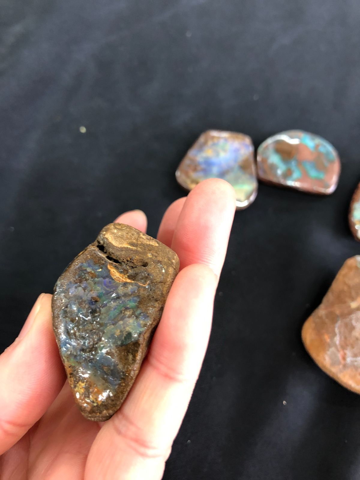 ボルダーオパールBOX オーストラリア産