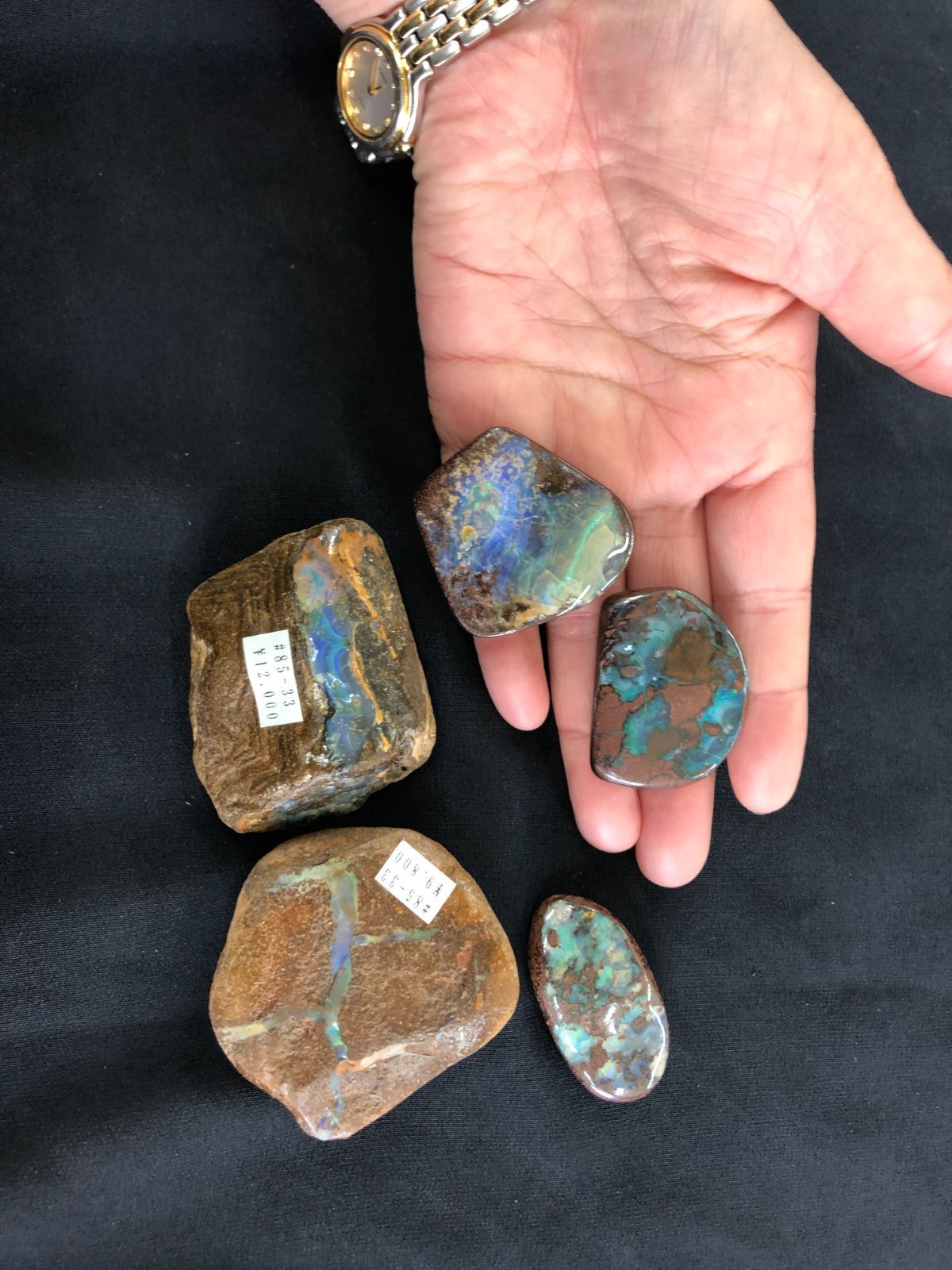 ボルダーオパールBOX オーストラリア産