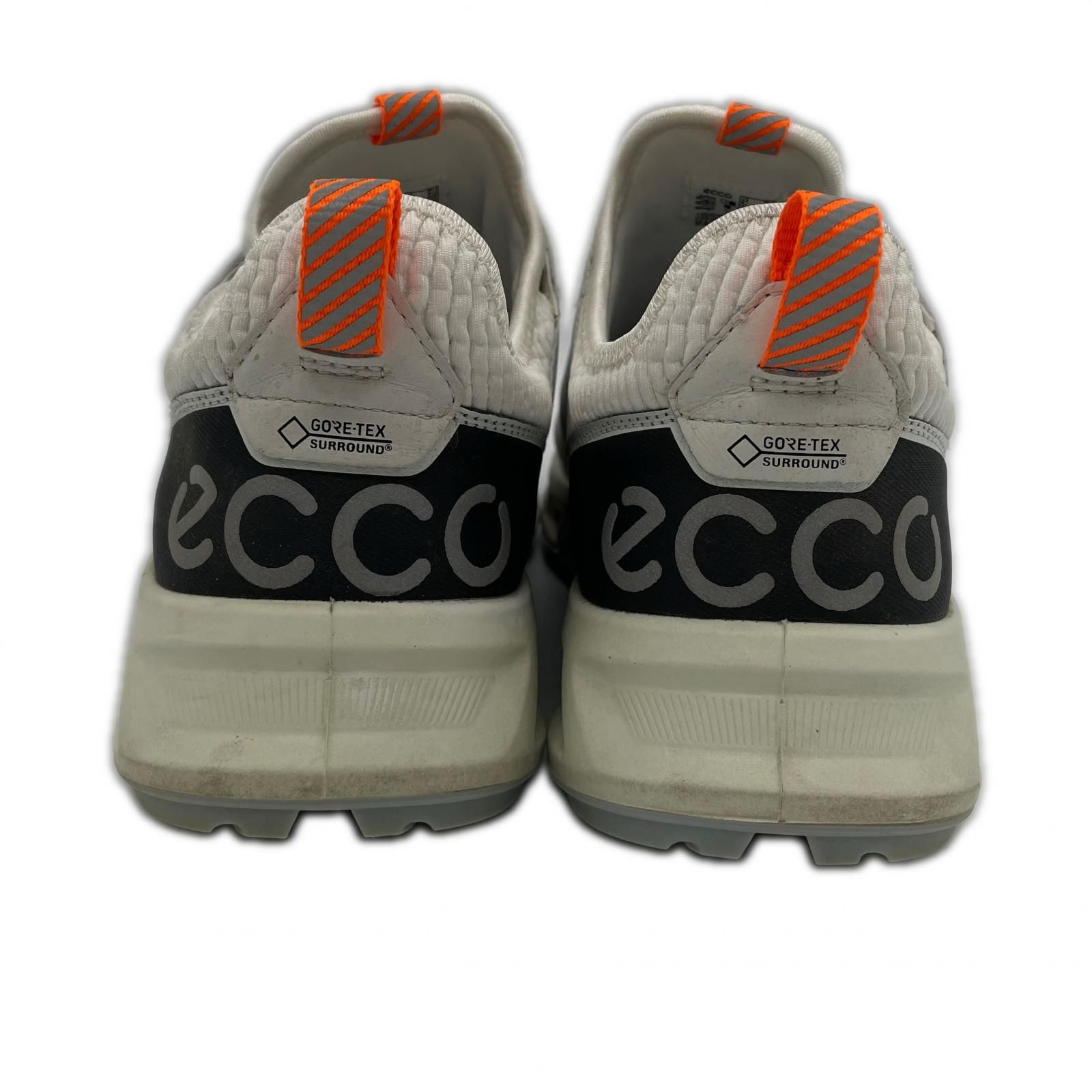 中古 エコー ecco ゴルフシューズ 26.5cm ホワイト バイオム C4 