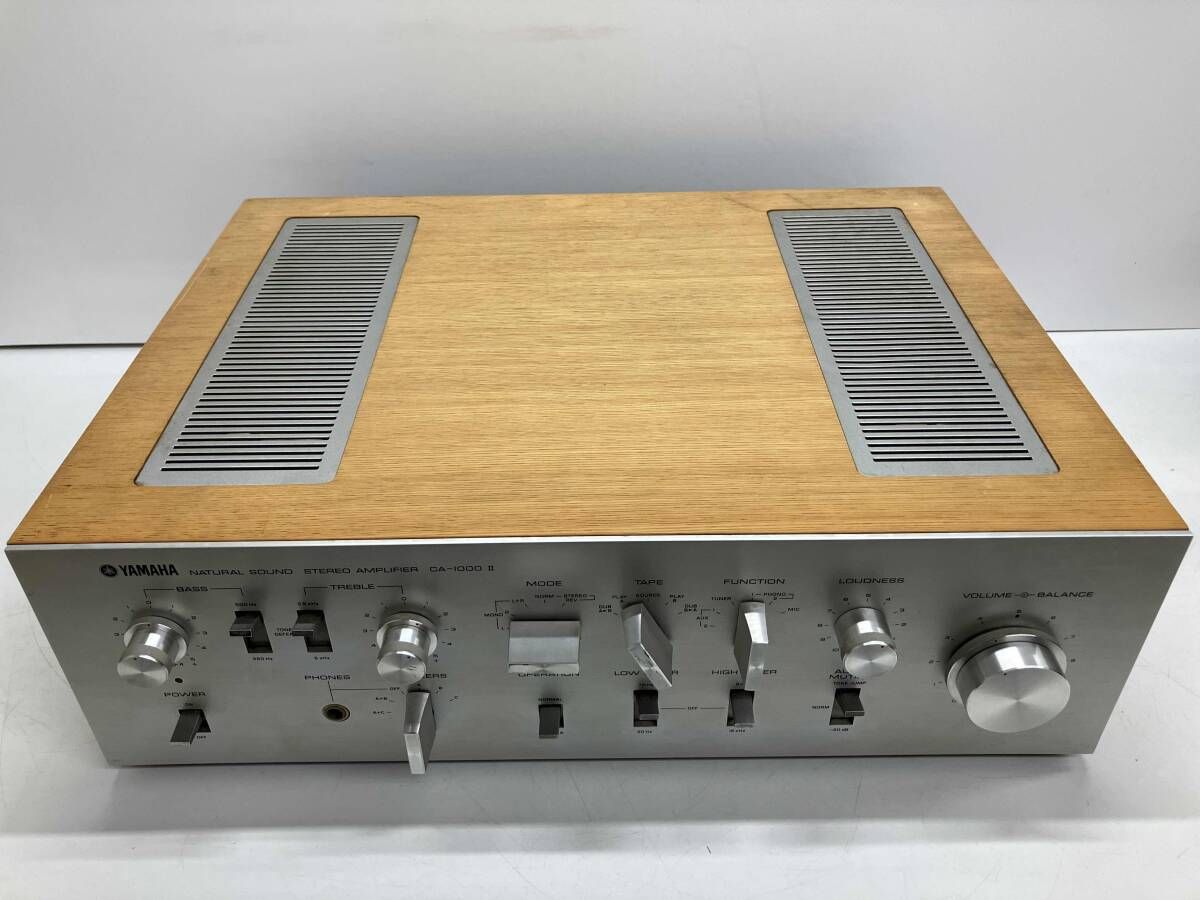 YAMAHA ヤマハ プリメインアンプ CA-1000Ⅱ - メルカリ