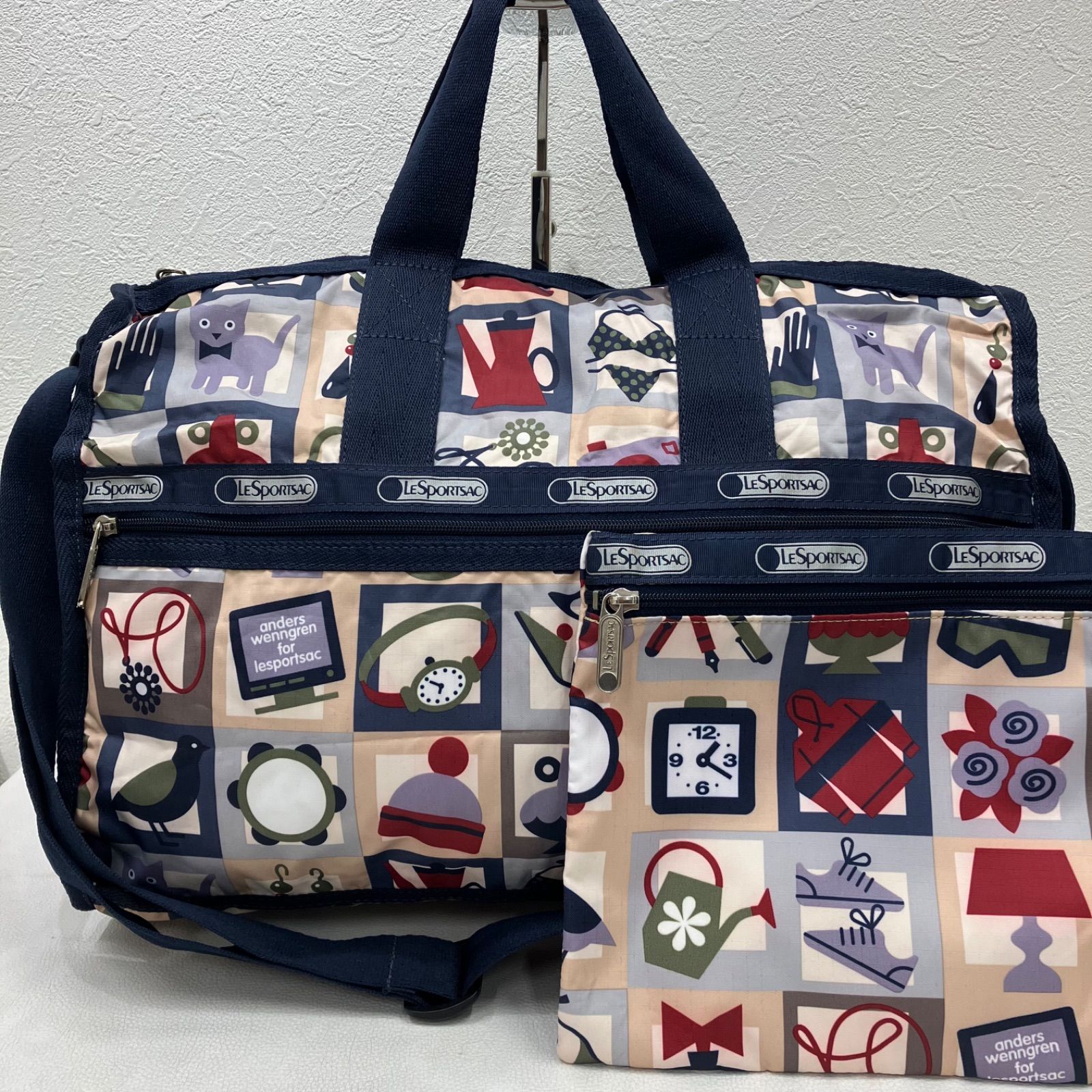 8685 LeSportsac レスポートサック 2way ボストンバッグ 旅行用