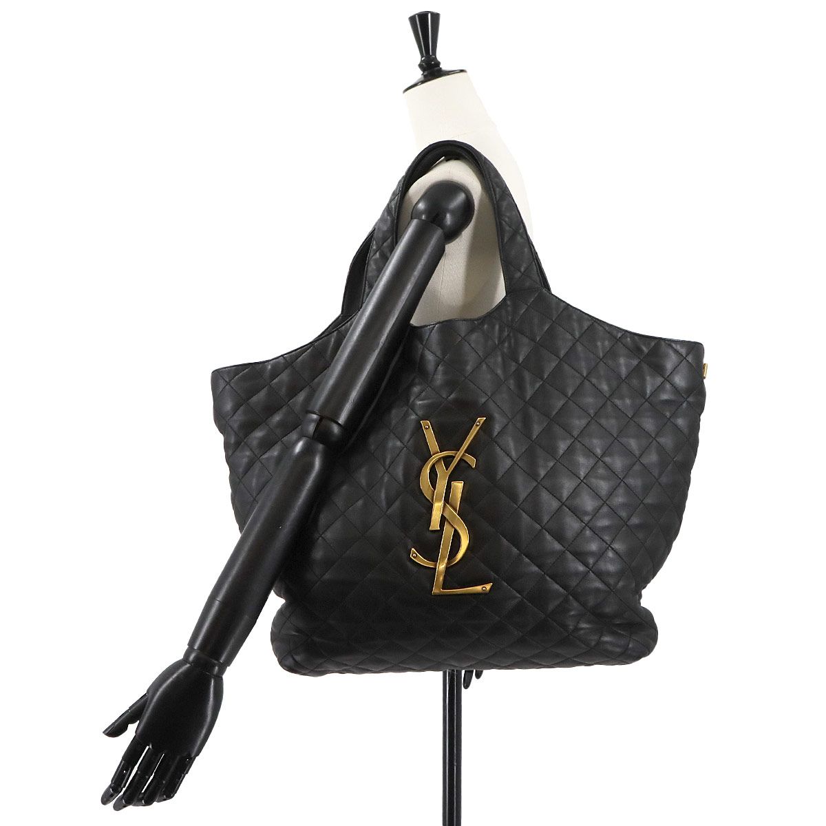 新品同様 サンローラン SAINT LAURENT イカール マキシ ショッピング