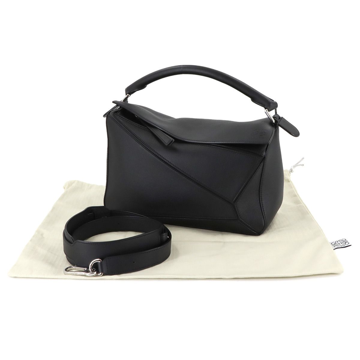 未使用 展示品 ロエベ LOEWE パズルバッグ ミディアム 2way ハンド