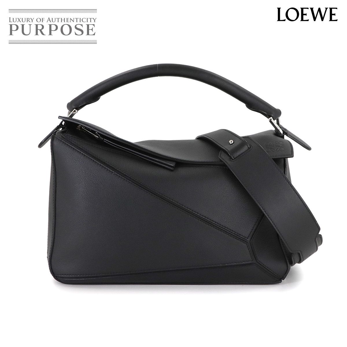 未使用 展示品 ロエベ LOEWE パズルバッグ ミディアム 2way ハンド 