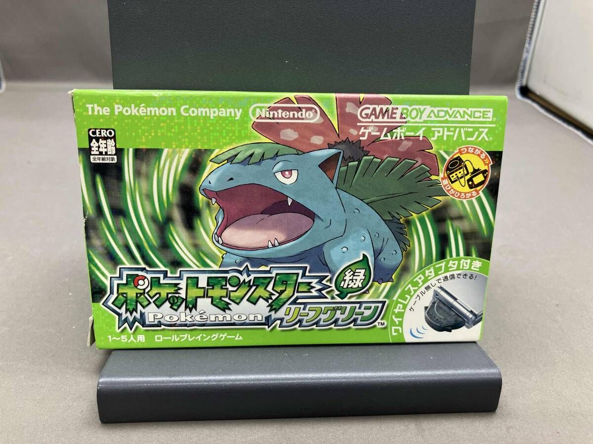 同梱版 ポケットモンスタｰ リｰフグリｰン 動作未