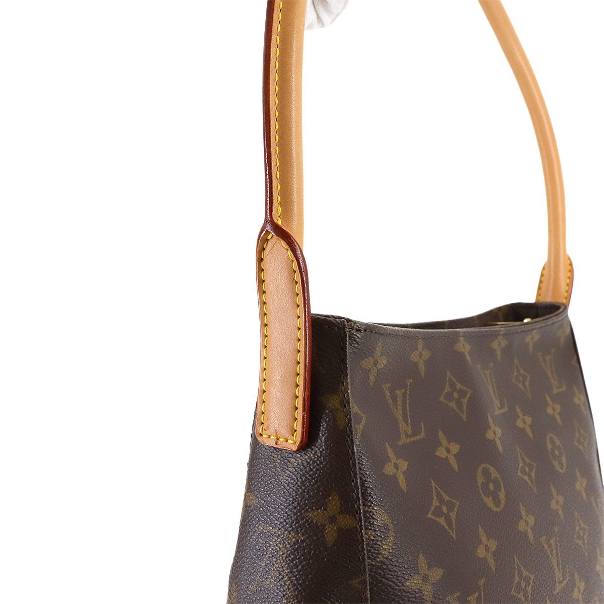 美品 ルイ ヴィトン LOUIS VUITTON モノグラム ルーピング MM