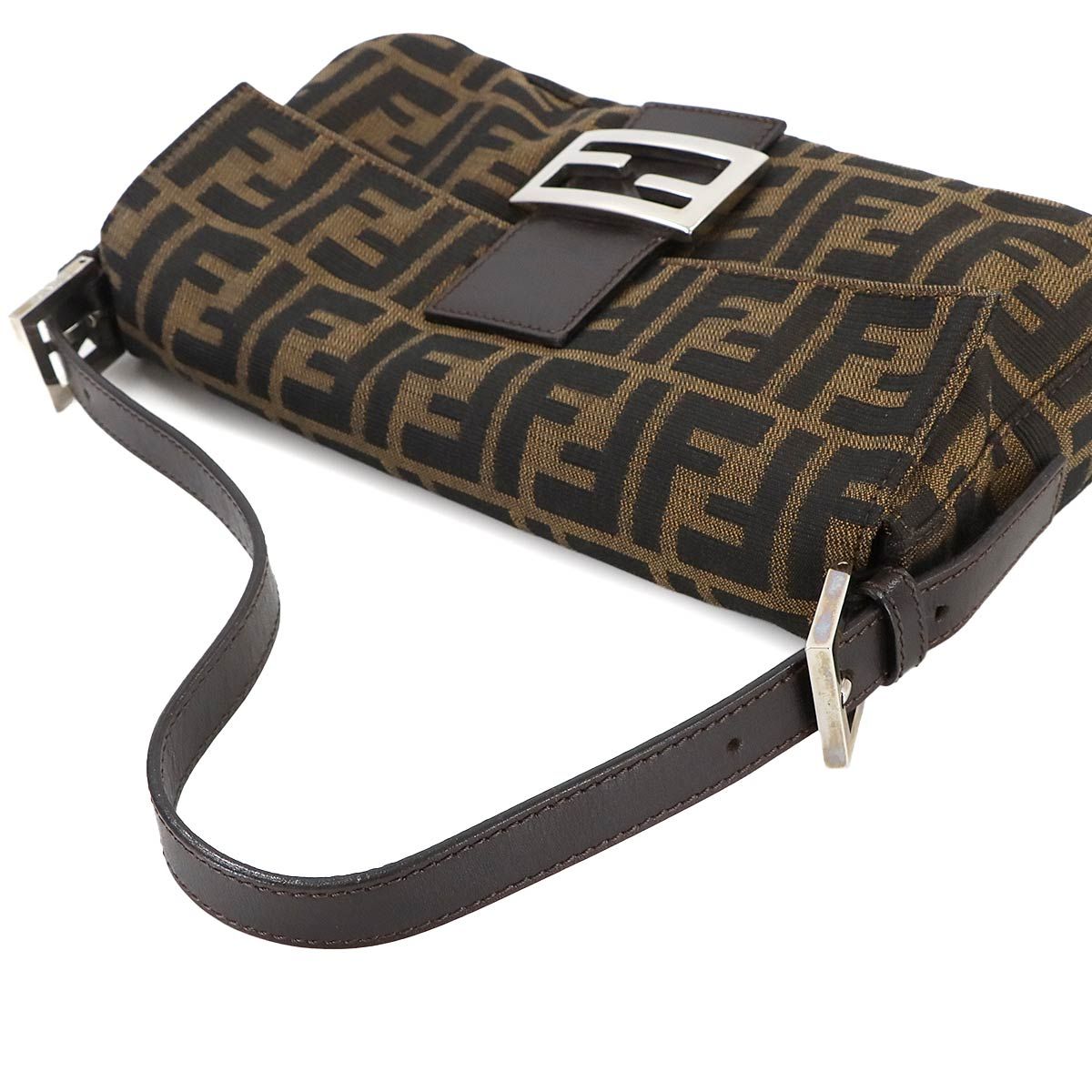 新品同様 フェンディ FENDI ズッカ マンマバゲット ショルダー バッグ